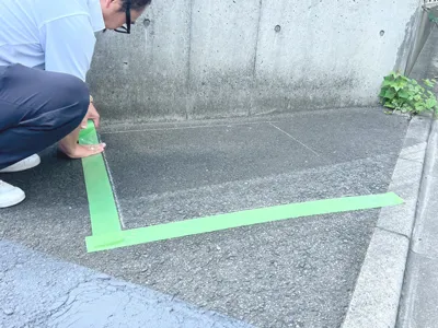 EasyMarkの施工紹介画像step02